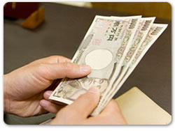 査定額に納得頂けましたら、その場で現金にて買取りさせて頂きます。